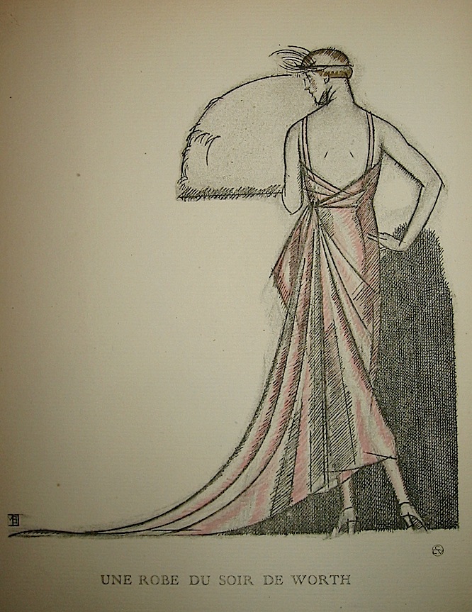  Une robe du soir de Worth 1920 Parigi